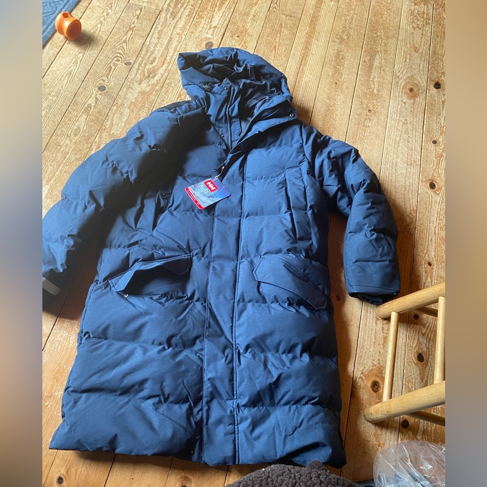 Helly Hansen Blue Puffer Jacket